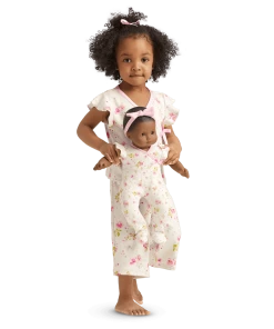 American Girl Beautiful Blooms Pajamas For Little Girls & Bitty Baby® Dolls Ages 18m+