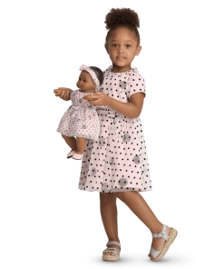 American Girl Darling Dots Dress For Little Girls & Bitty Baby® Dolls